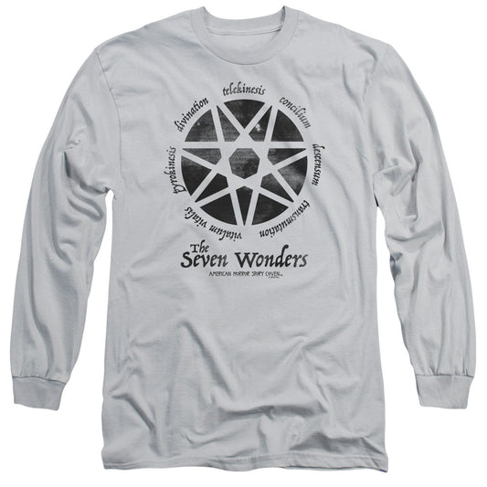 American Horror Story Seven Wonderens Long Sleeve Shirt Silver