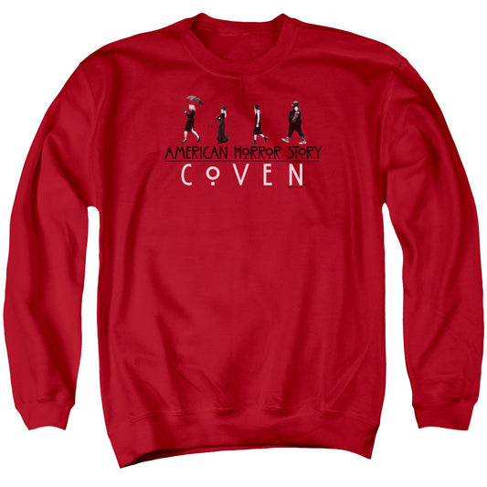 American Horror Story Witch Parade Mens Crewneck Sweatshirt Red