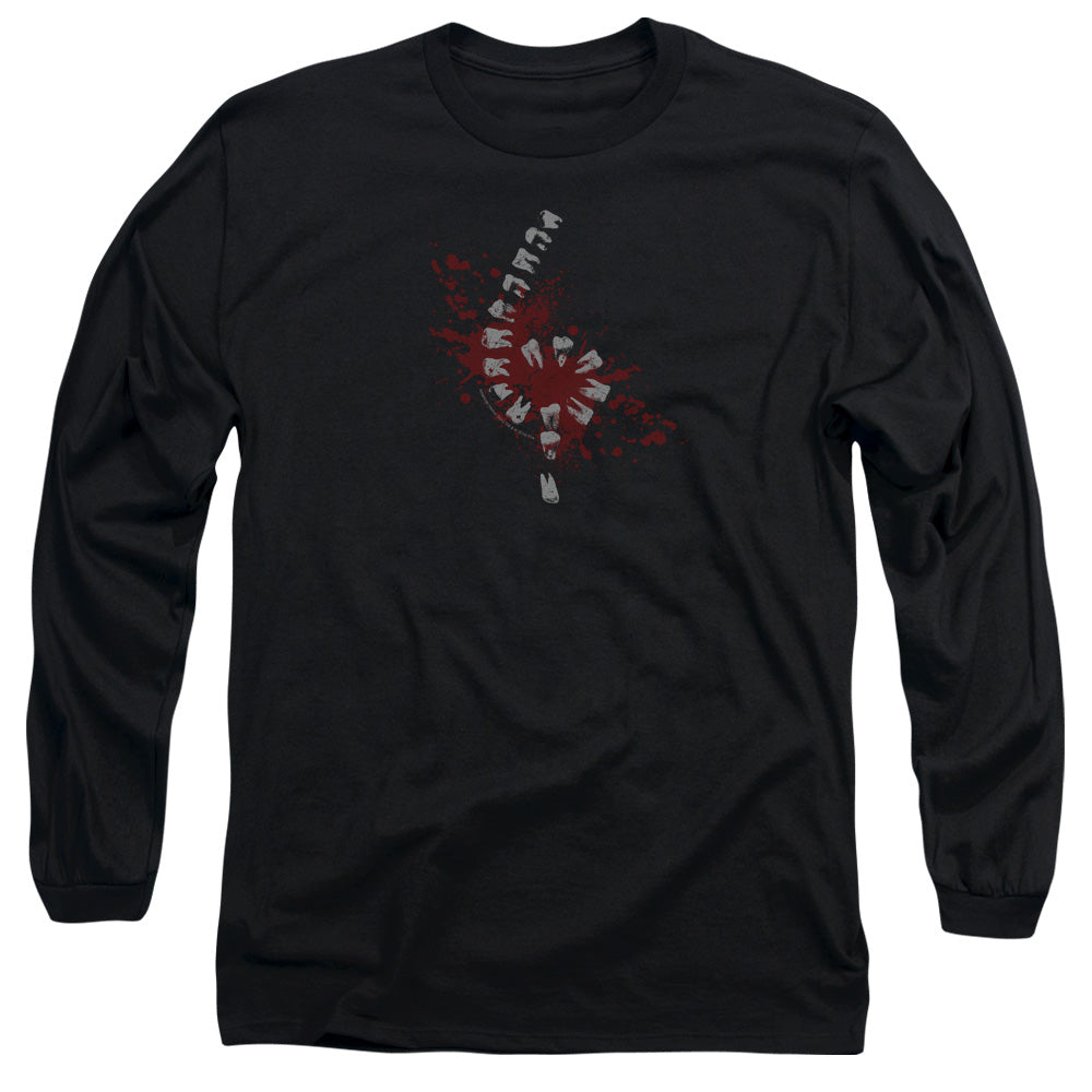 American Horror Story Teethmens Long Sleeve Shirt Black
