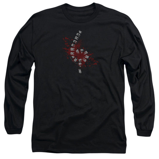 American Horror Story Teethmens Long Sleeve Shirt Black
