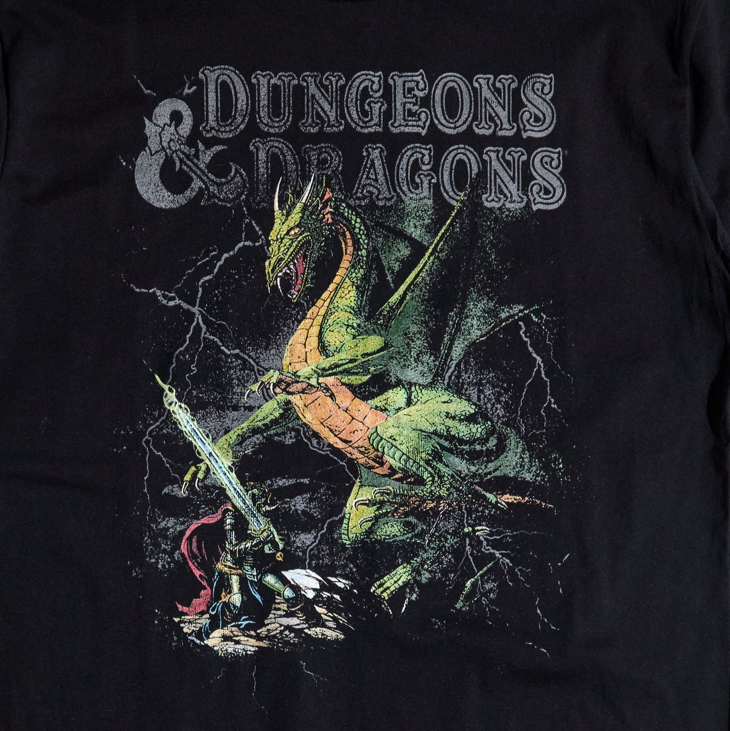 Vintage Companions Rules Green Dragon Black Tee