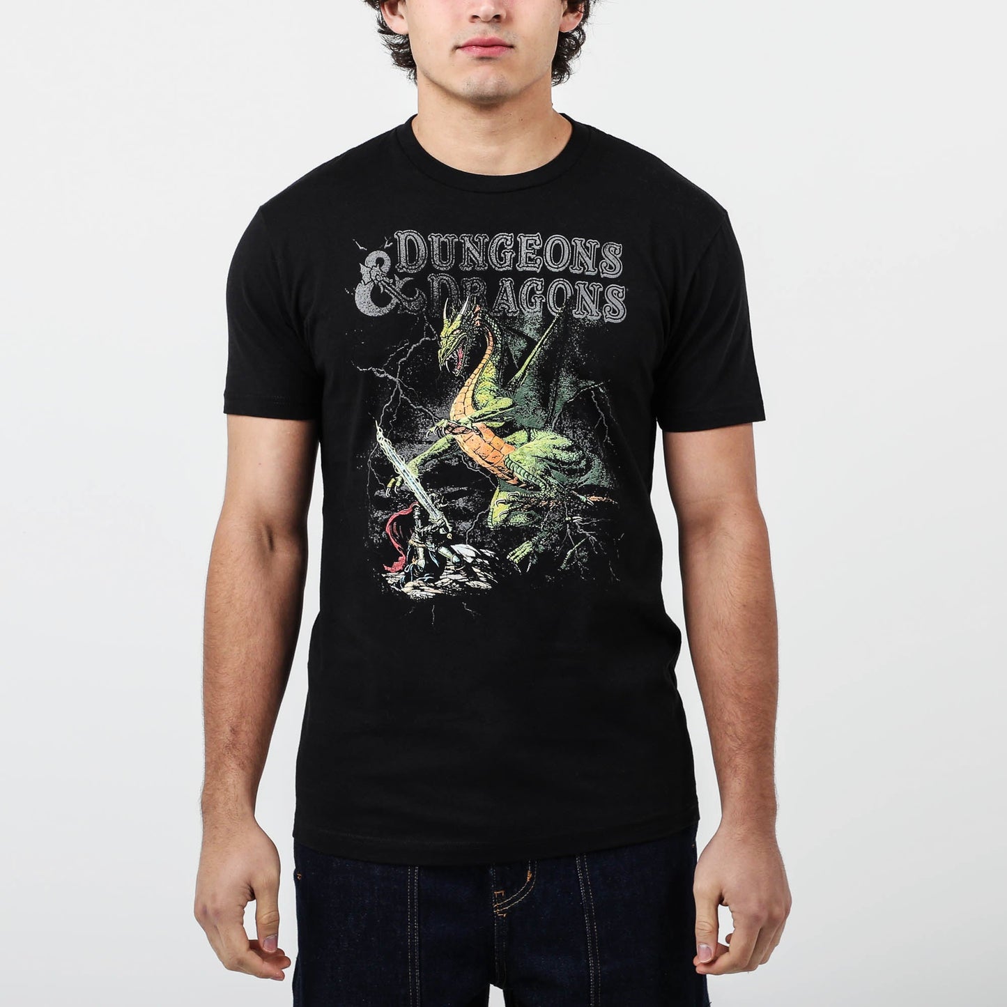 Vintage Companions Rules Green Dragon Black Tee