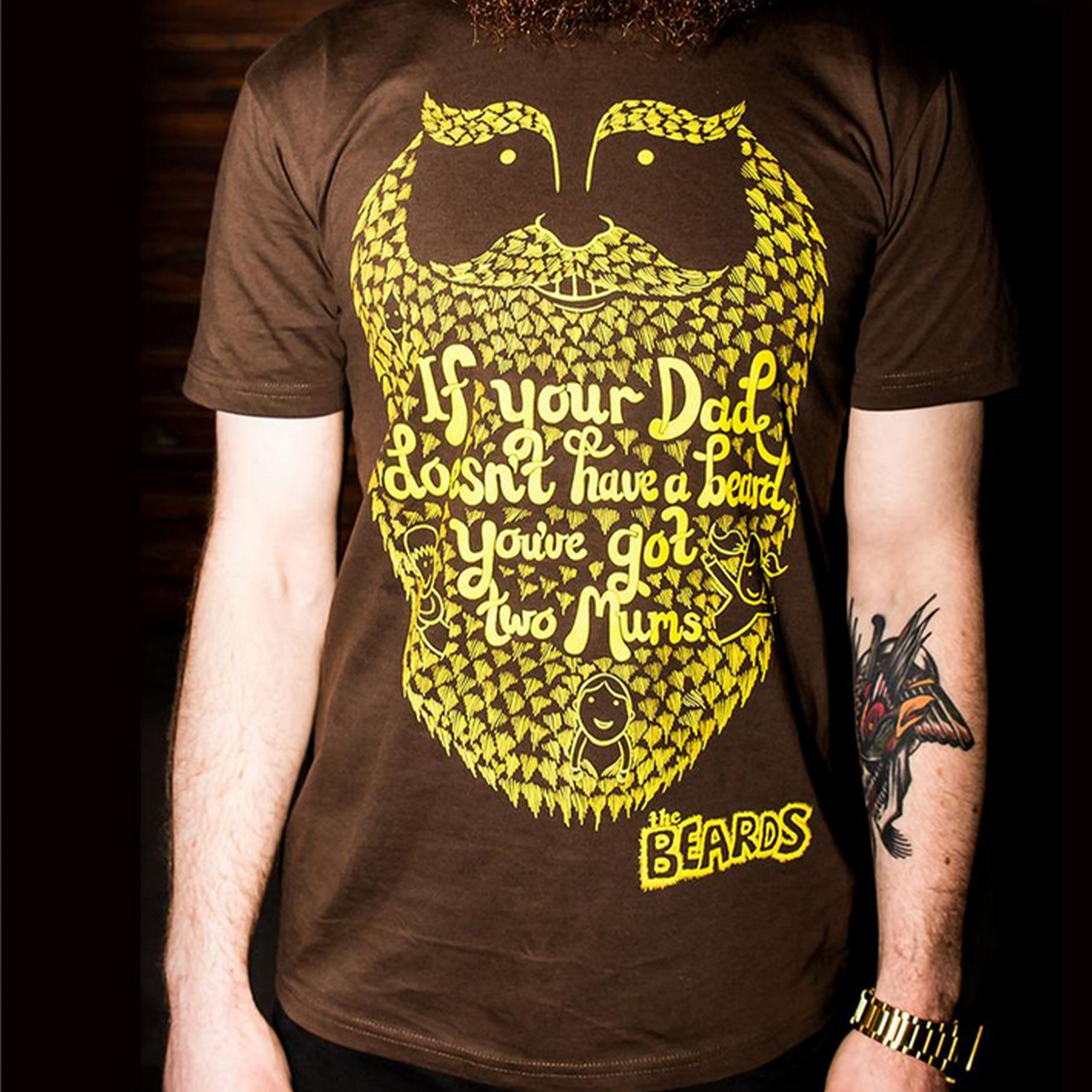 "Two Mums" Brown T-Shirt