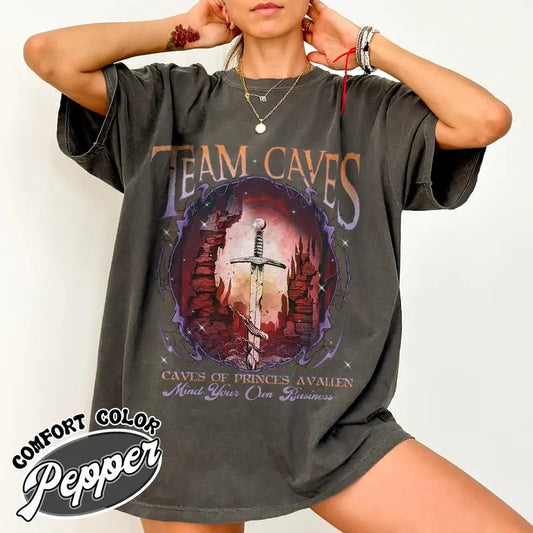 Team Caves Crescent City Comfort Colors Shirt