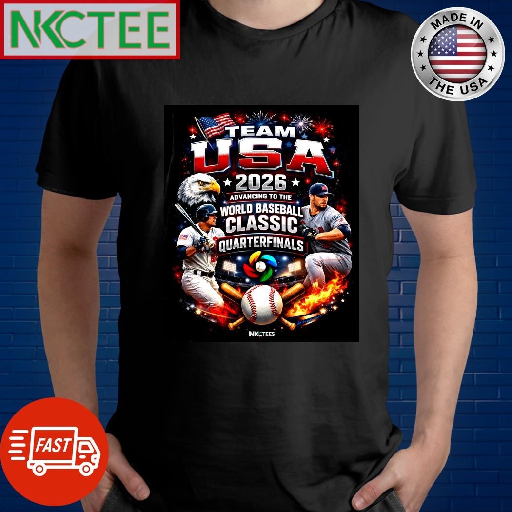 Team USA 2026 World Baseball Classic Quarterfinals Baseball Fan Shirt