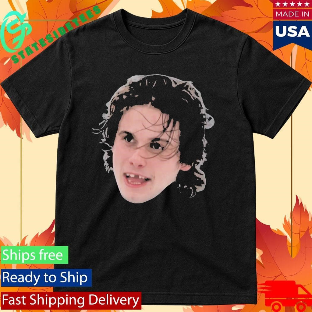 Team USA Jack Hughes Missing Teeth Throwback Shirt