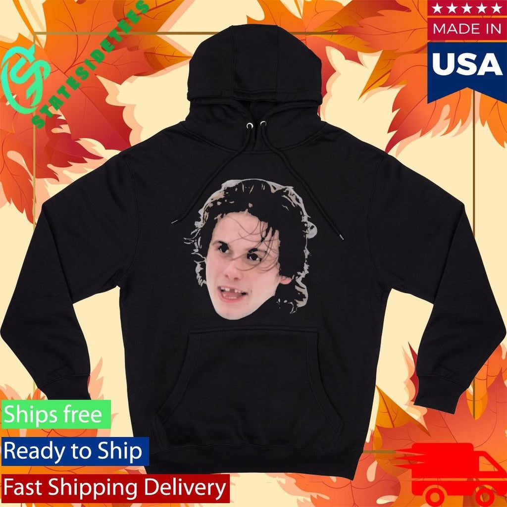 Team USA Jack Hughes Missing Teeth Throwback Shirt