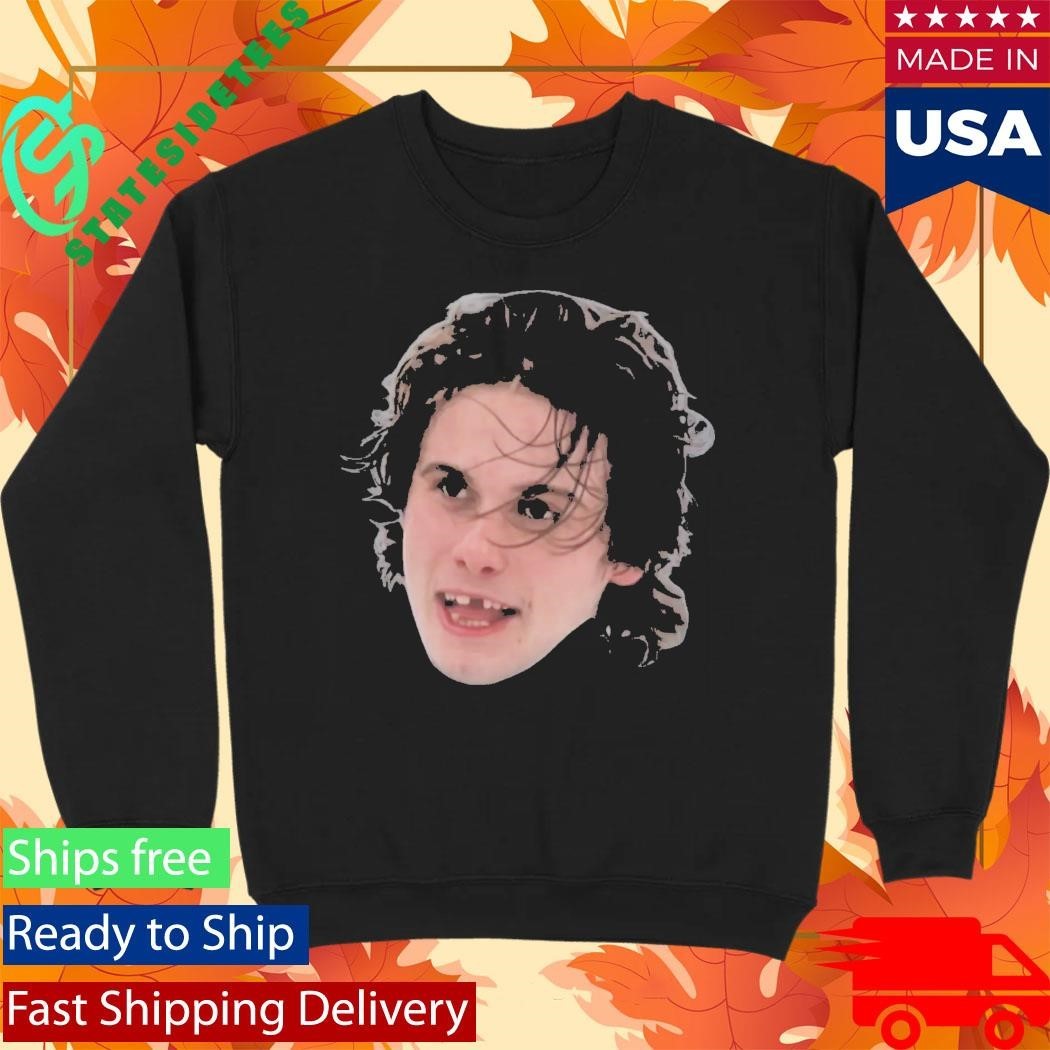 Team USA Jack Hughes Missing Teeth Throwback Shirt