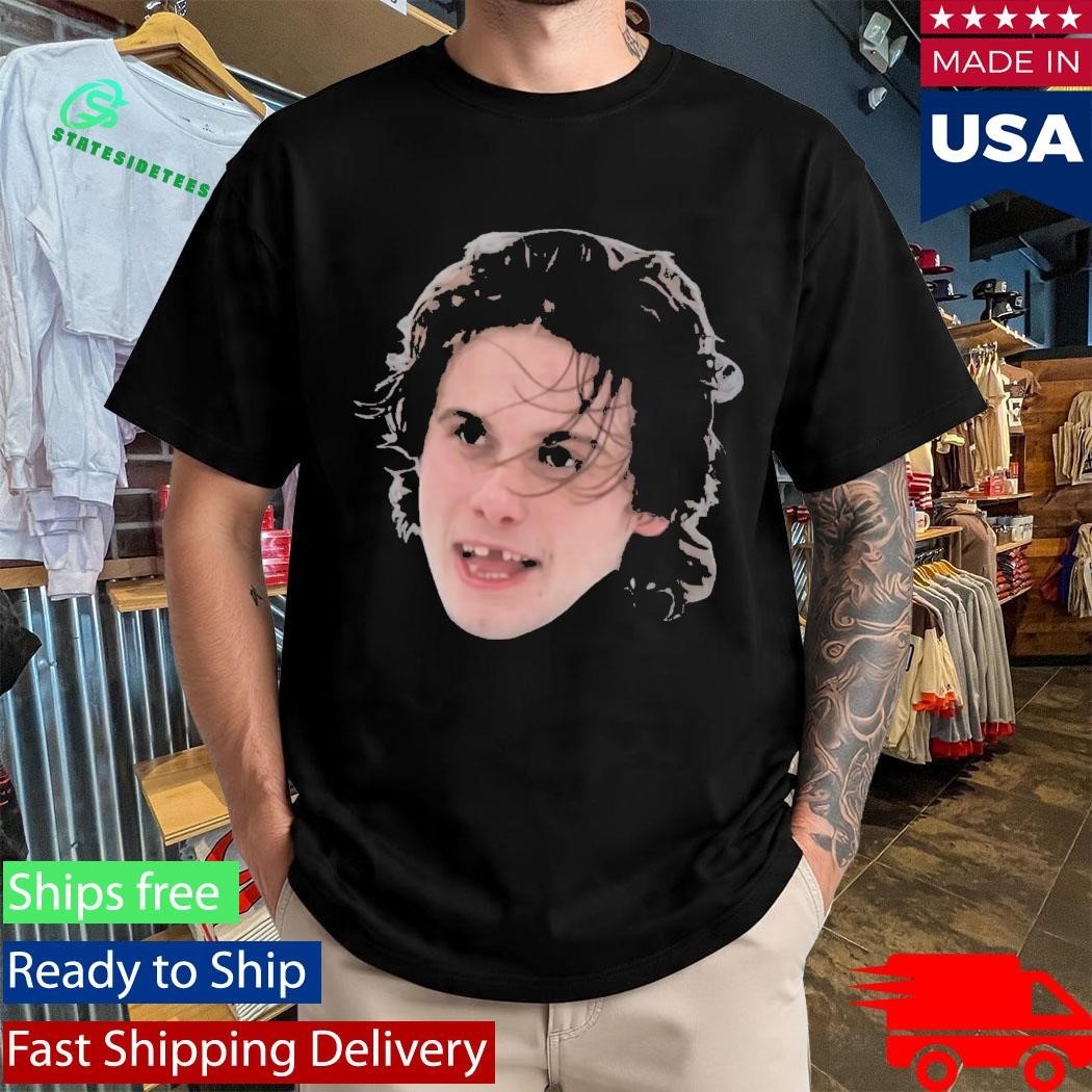 Team USA Jack Hughes Missing Teeth Throwback Shirt