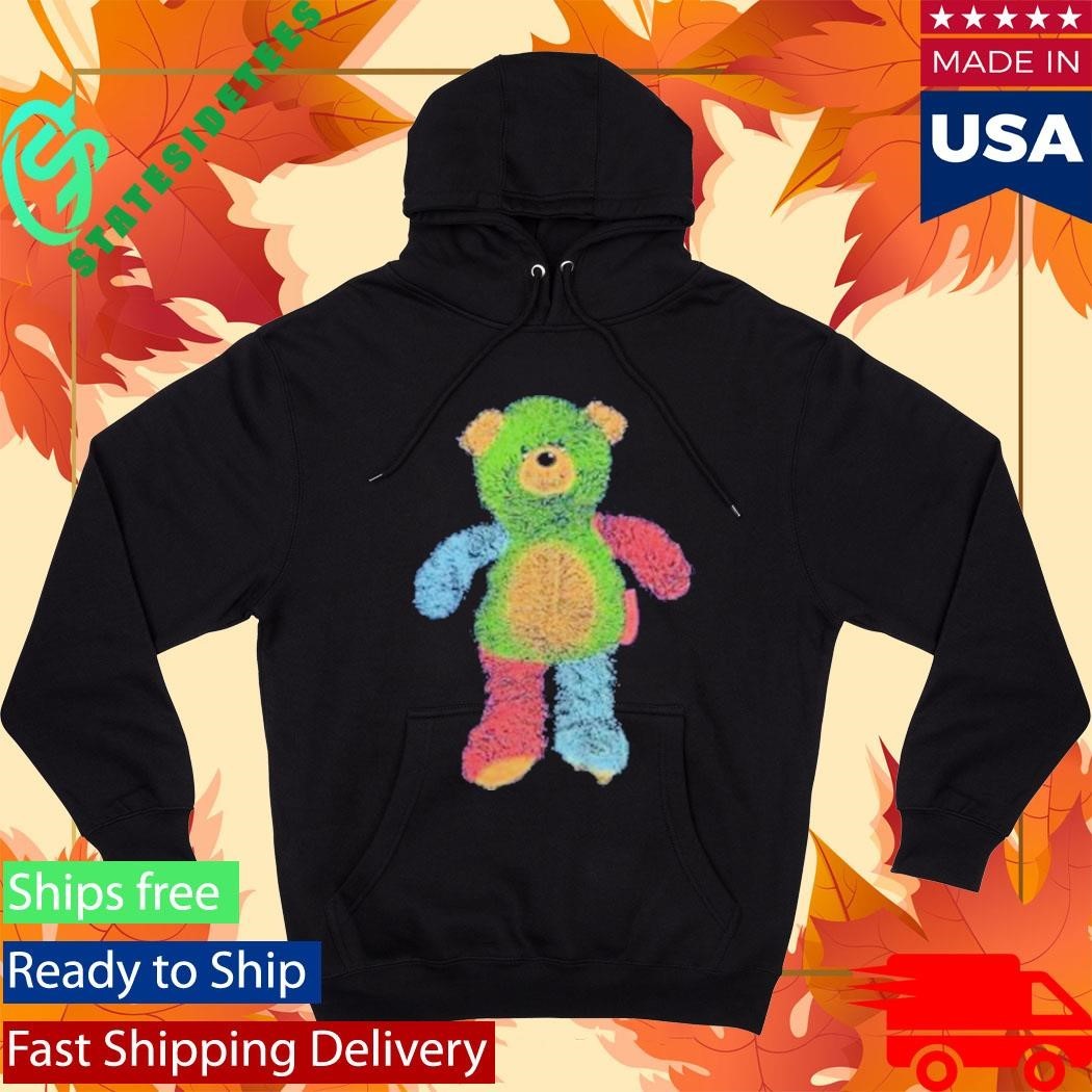 Teddy Plush Bear Press Print Rhys Brown Shirt