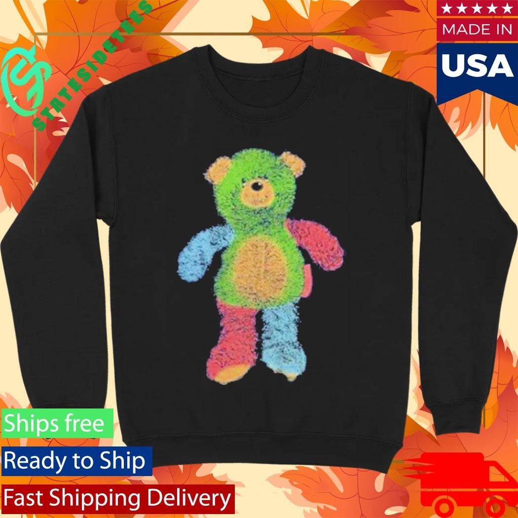Teddy Plush Bear Press Print Rhys Brown Shirt