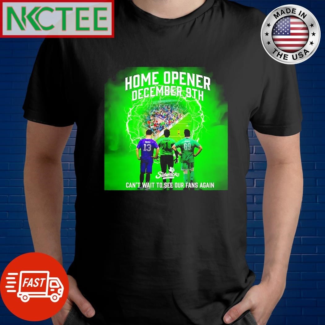 Texas Outlaws – Dallas Sidekicks Home Opener December 9th shirt