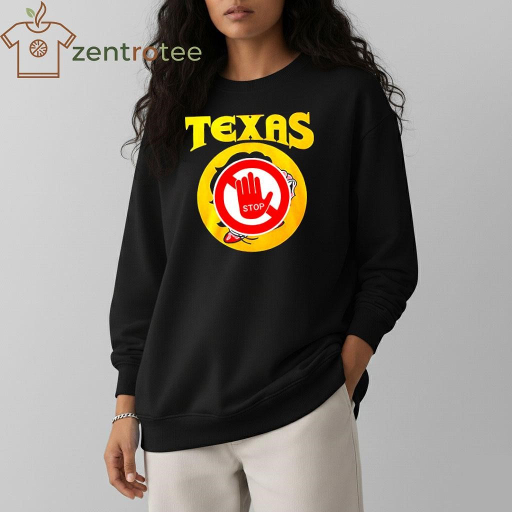 Texas Stop hand tee