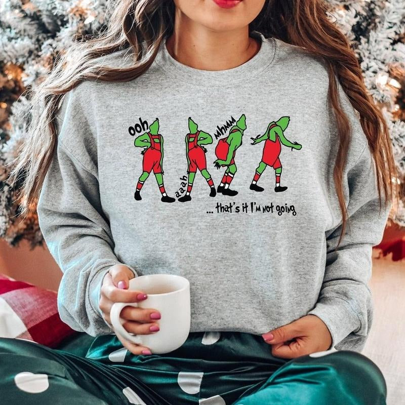 That's It I'm Not Going Sweatshirt, Christmas Sweatshirt, Christmas Movie Hoodie, Funny Christmas Sweatshirt, Retro Christmas Sweatshirt