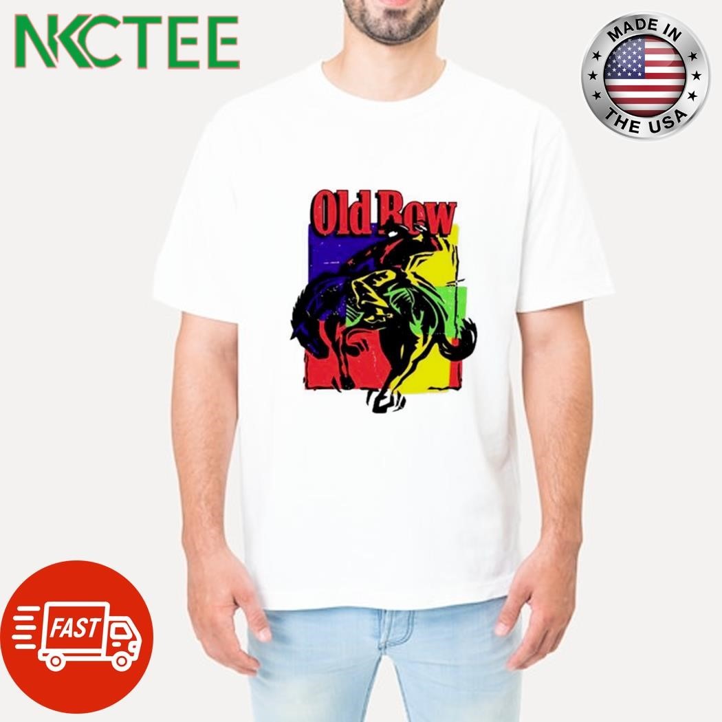 The 90s Cowboy ride horse paint shirt