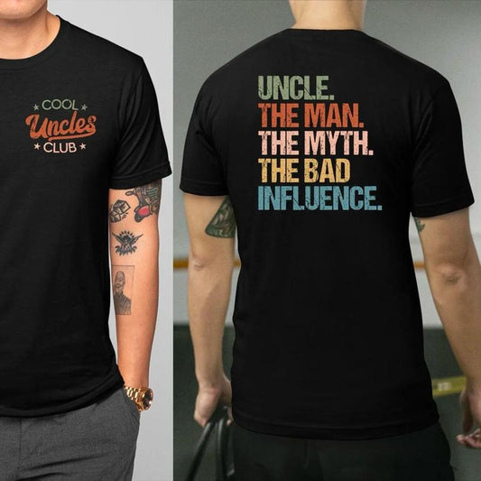 The Cool Uncle T-Shirt, Cool Uncles Club Shirt, Funny Uncle Sweatshirt, New Uncle Shirt, Pregnancy Announcement Tee, Uncle Fathers Day Shirt