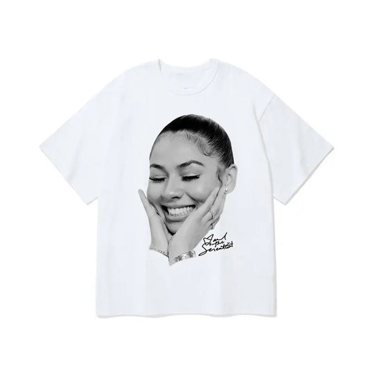 The Mariahhh The Scientist Signature Icon Tee Featuring Striking Rap Face Graphic for Bold Urban Style