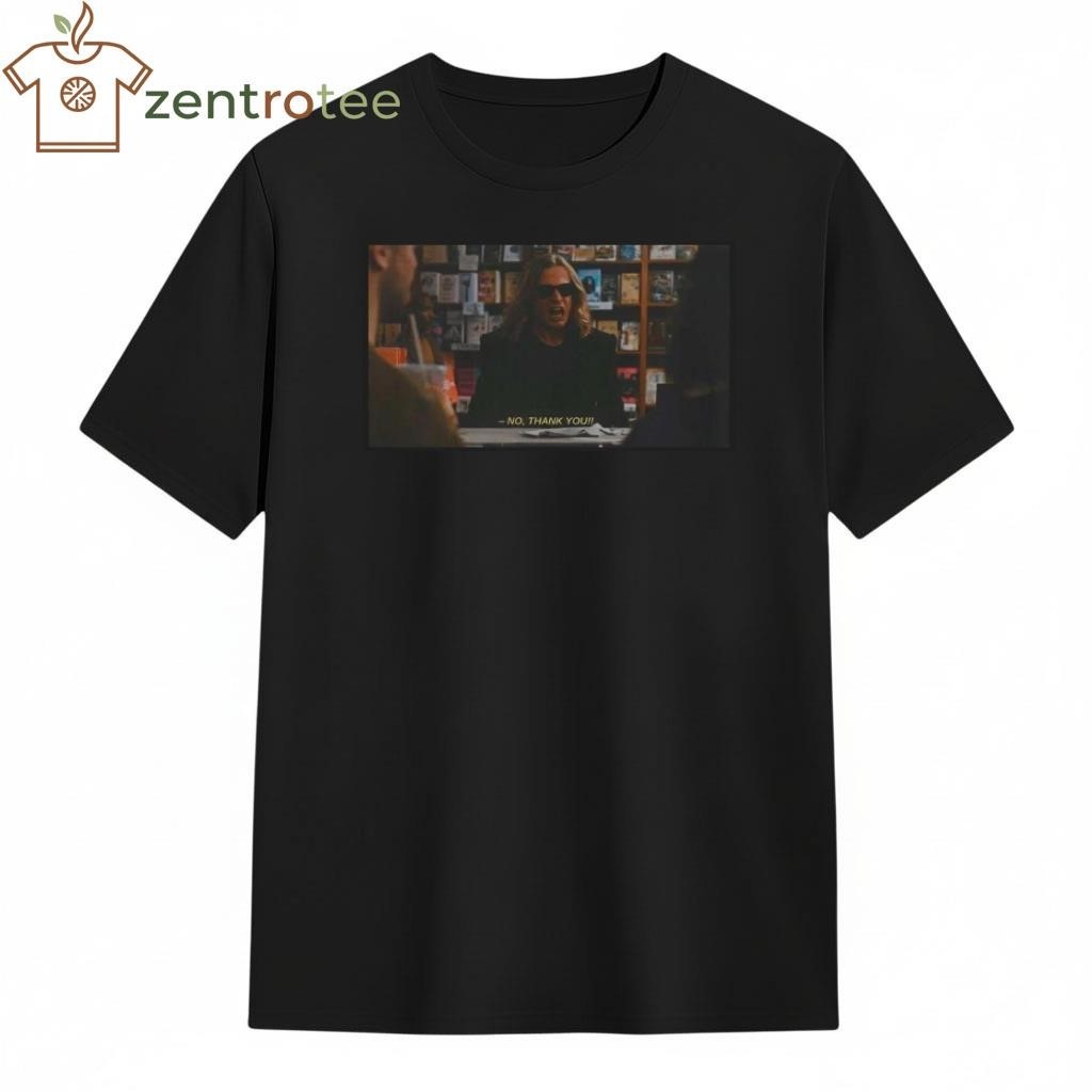 The Vampire Lestat No Thank You shirt