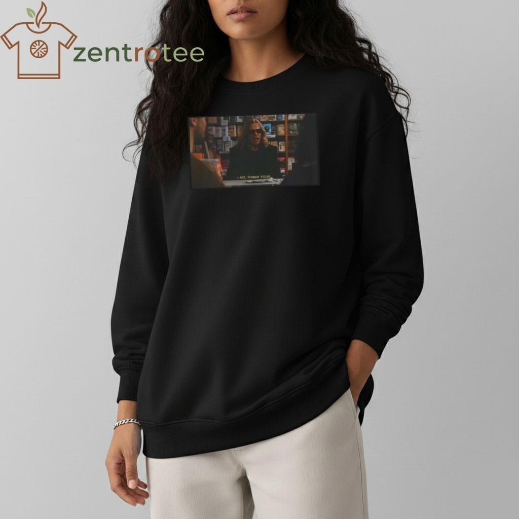 The Vampire Lestat No Thank You shirt