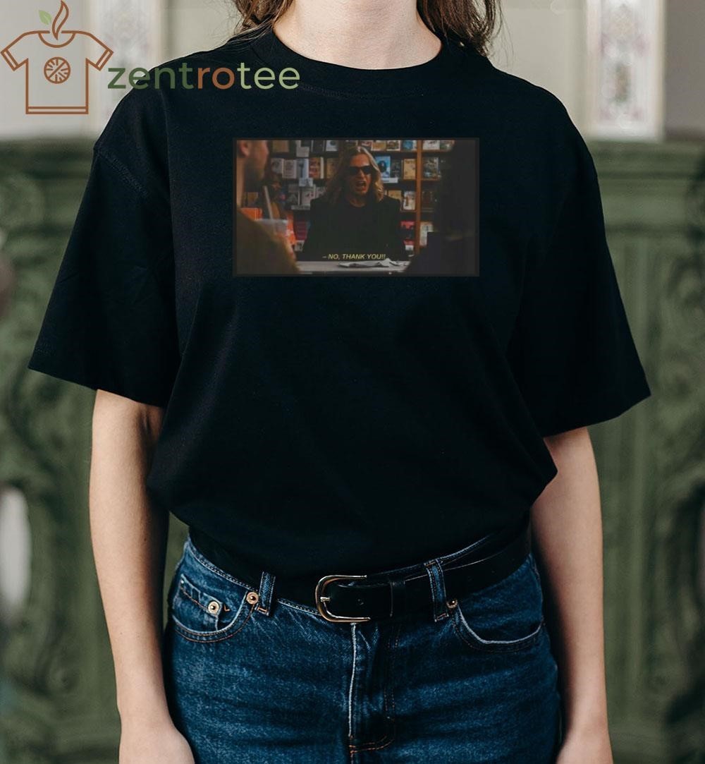 The Vampire Lestat No Thank You shirt