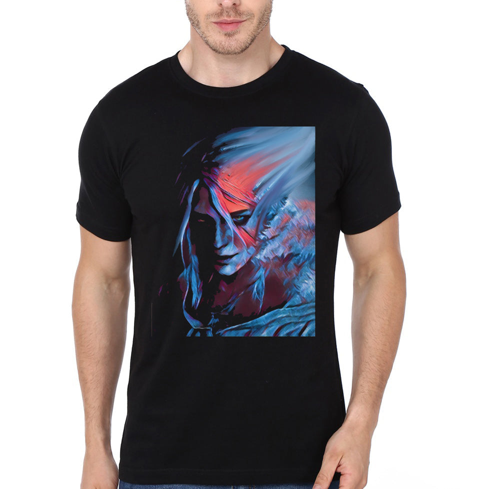 Still of Ciri in the Witcher Black T-Shirt Hoodie, Sweatshirt | VibeTeeNation.com