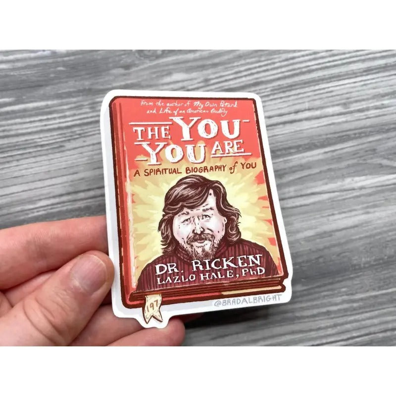 The You You Are - Severance Self Help Book Illustration - Stickers & Magnets - Waterproof Decals T-Shirts, Hoodie, Sweatshirt