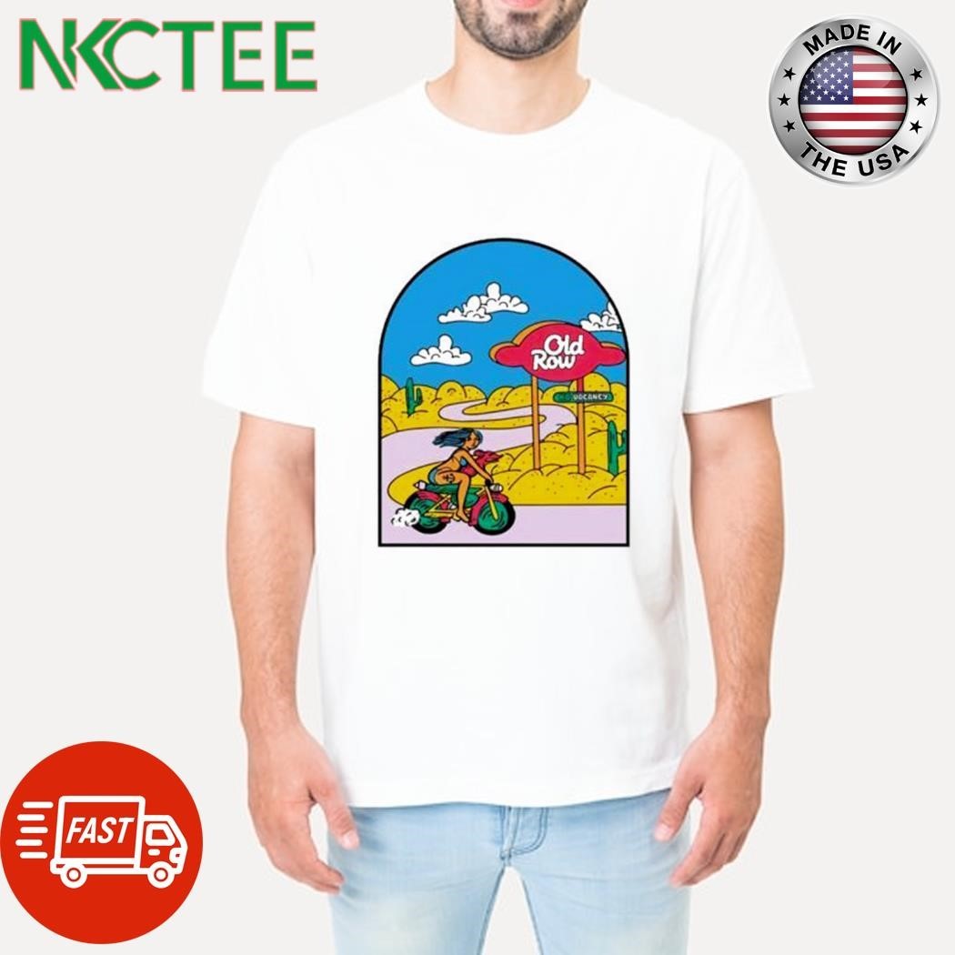 The ribbon beer desert motorcycle shirt