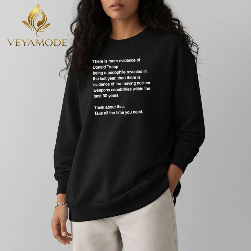 There is more evidence of Donald Trump being a pedophile revealed in the last year tee