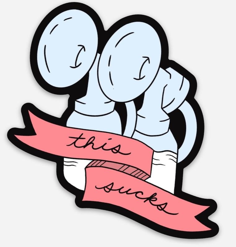This Sucks high quality vinyl sticker, 3" x 3" T-Shirts, Hoodie, Sweatshirt | VibeTeeNation.com