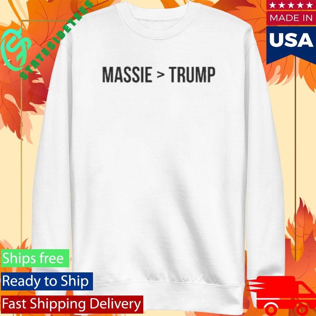 Thomas Massie Is Better Than Donald Trump Shirt