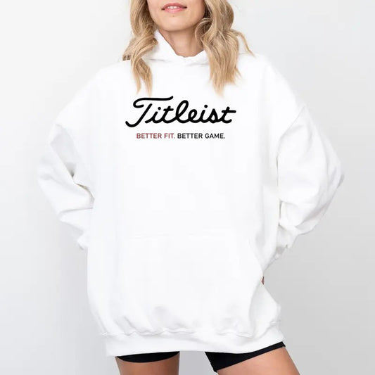 Titleist Golf Hoodie, Classic Script Logo, Golf Apparel for Men and Women, Premium Comfort Fit, Perfect Gift for Golf Lovers