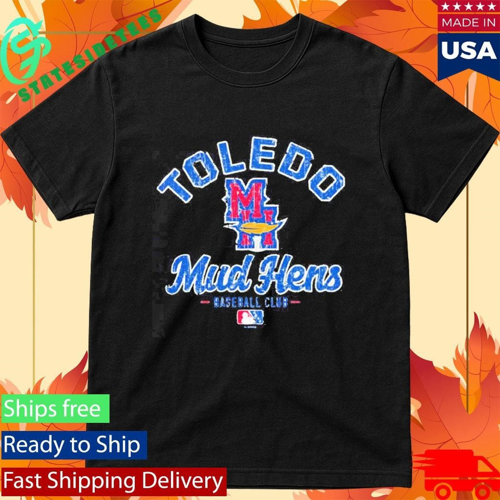 Toledo Mud Hens Baseball Club Mlb Logo Retro Shirt
