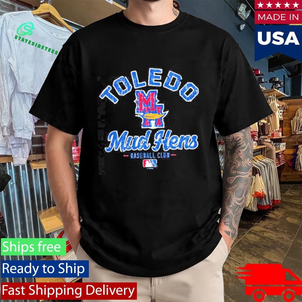 Toledo Mud Hens Baseball Club Mlb Logo Retro Shirt