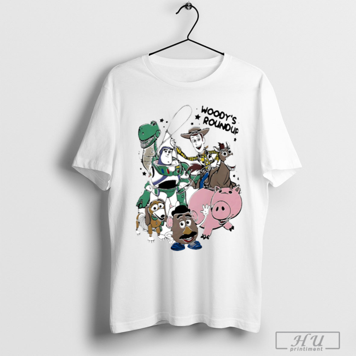 Toy Story Woodys Roundup Cartoon Funny T Shirt Sweatshirt Hoodie | VibeTeeNation.com