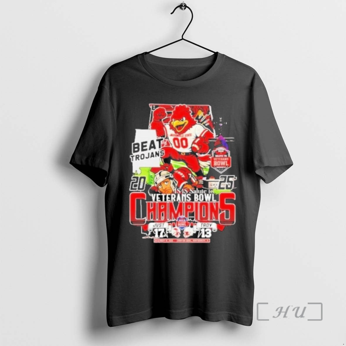 Trending Beat Trojans 2025 Veterans Bowl Champions Mascot T-Shirts, Hoodie, Sweatshirt | VibeTeeNation.com