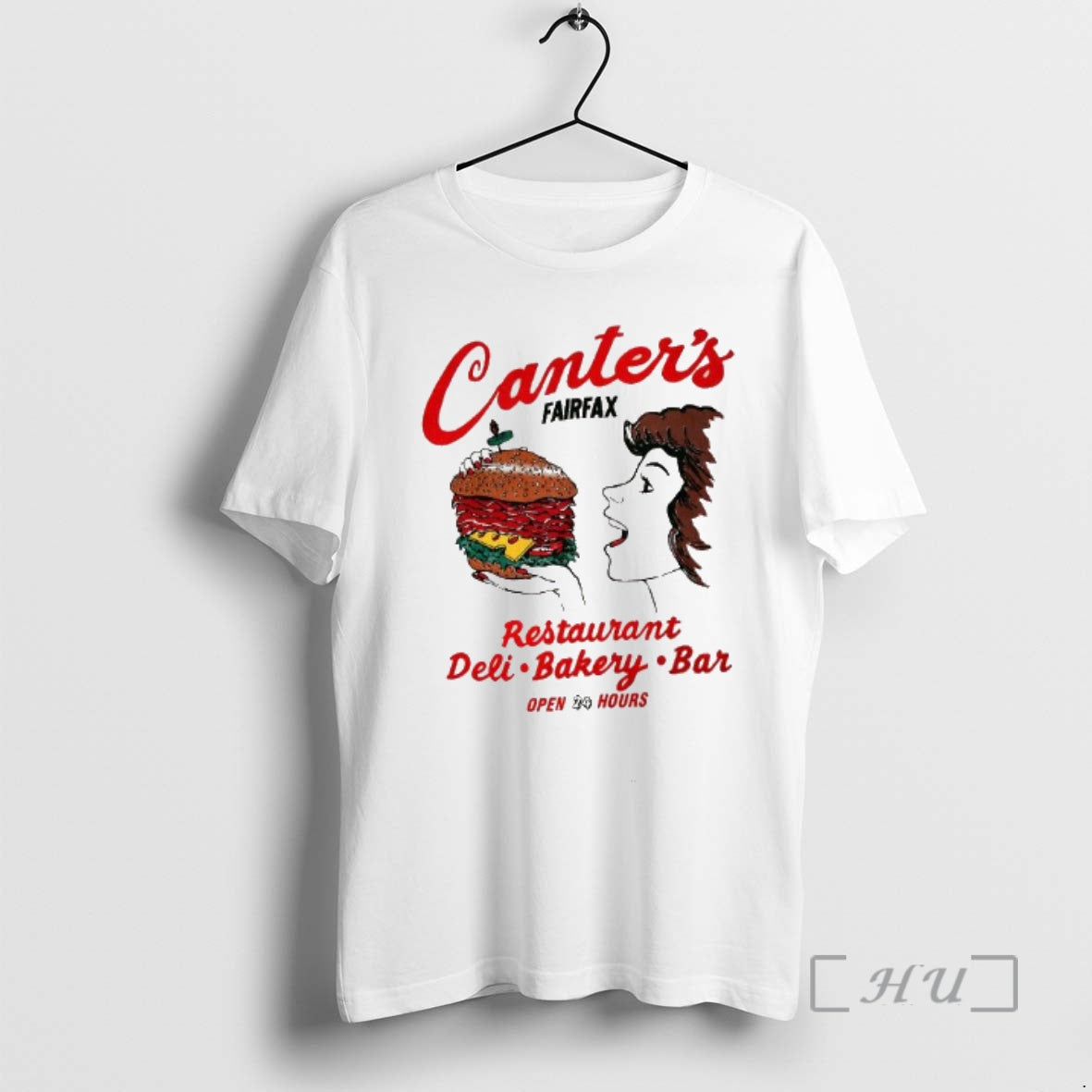 Trending Canters Fairfax Restaurant Deli Bakery Bar Open 24 Hours Fast Food Retro Premium T-Shirts, Hoodie, Sweatshirt