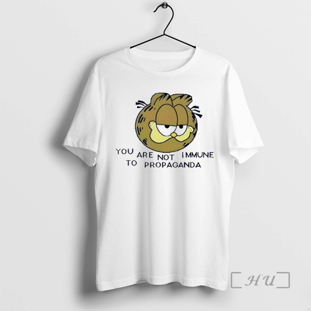 Trending Cat You Are Not Immune To Propaganda T-Shirts, Hoodie, Sweatshirt | VibeTeeNation.com