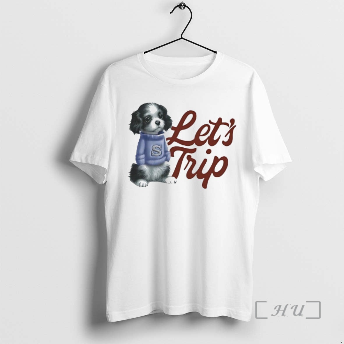Trending Dog Lets Trip Puppy T-Shirts, Hoodie, Sweatshirt | VibeTeeNation.com