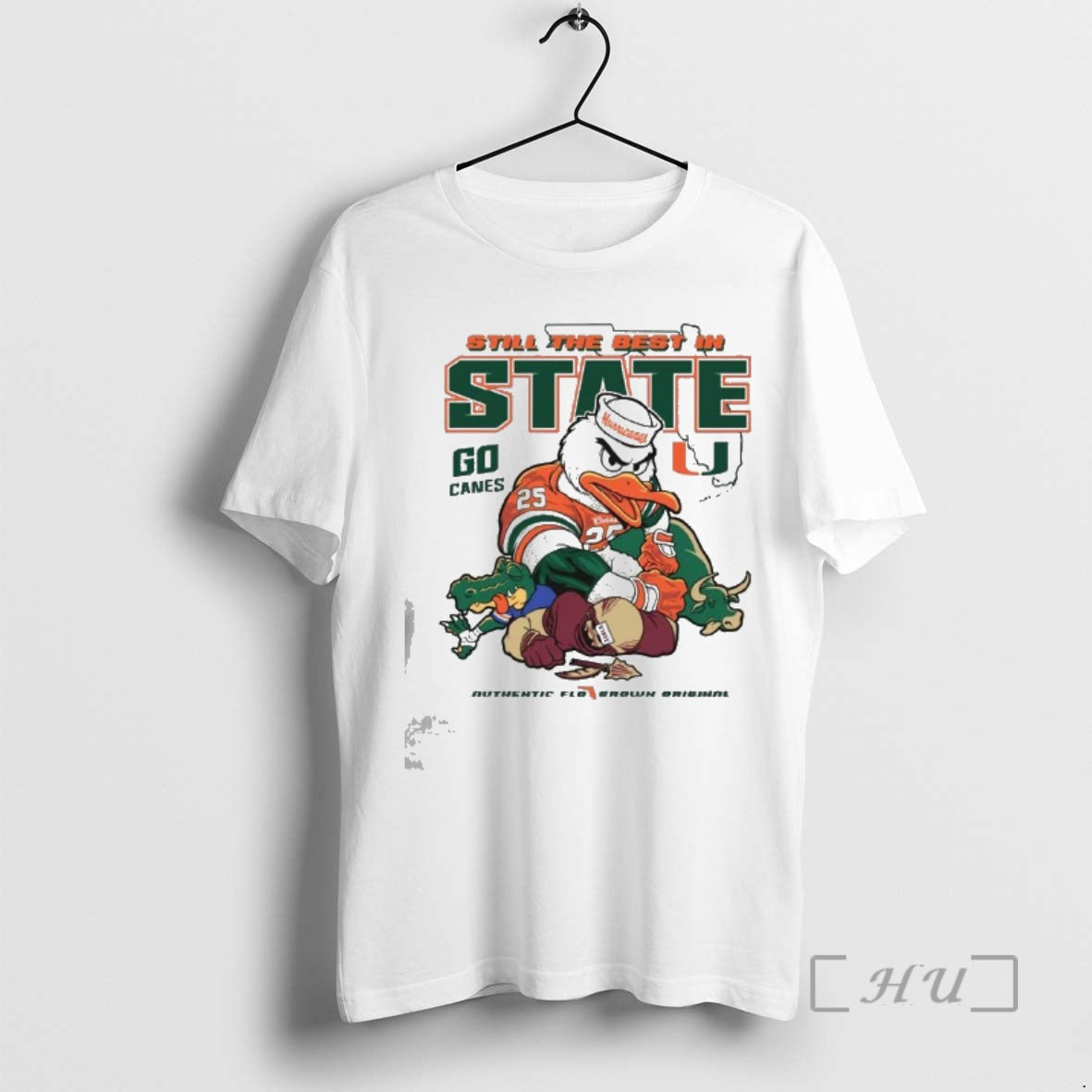 Trending Miami Hurricanes Football Still The Best In State Go Canes Mascot 2025 Premium T-Shirts, Hoodie, Sweatshirt