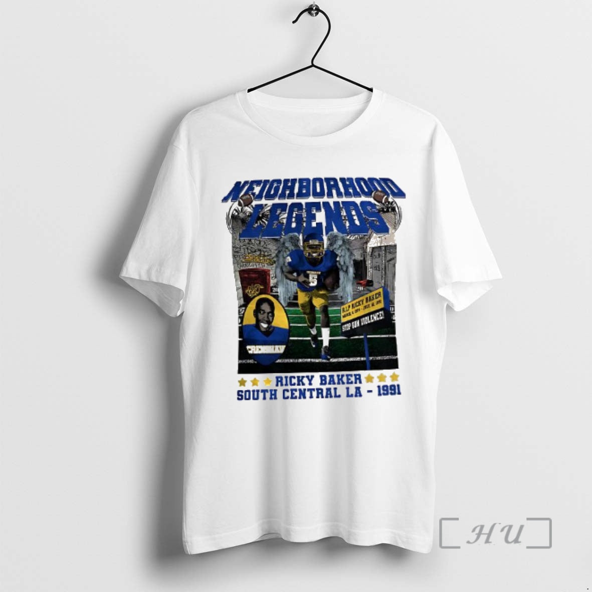 Trending Neighborhood Legends Ricky Baker South Central La 1991 Retro T-Shirts, Hoodie, Sweatshirt | VibeTeeNation.com