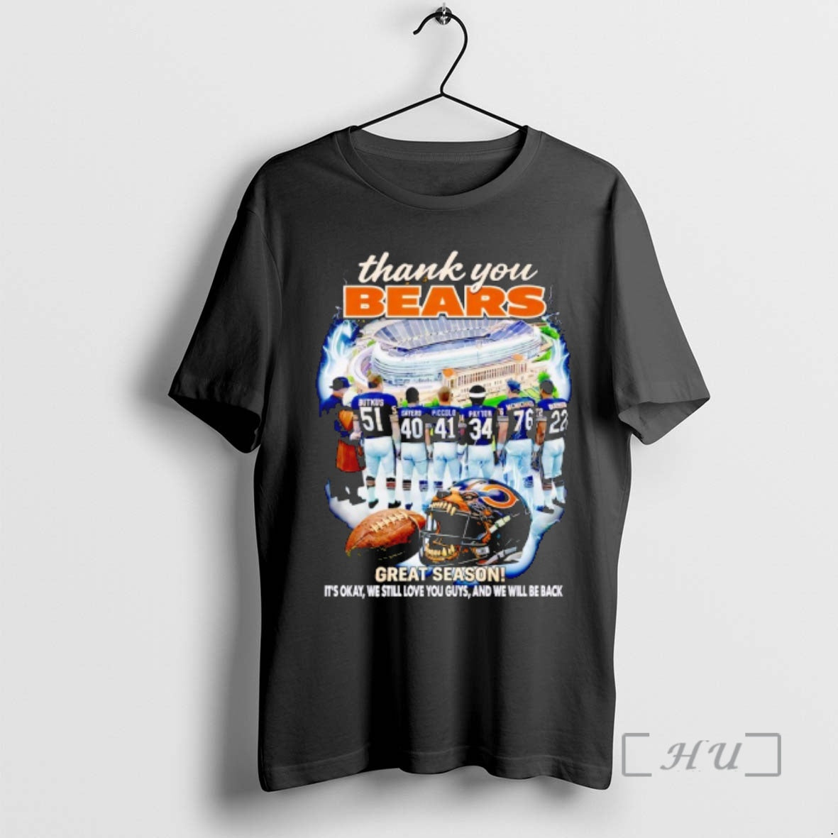 Trending Thank You Chicago Bears 2026 Great Season Vintage T-Shirts, Hoodie, Sweatshirt | VibeTeeNation.com