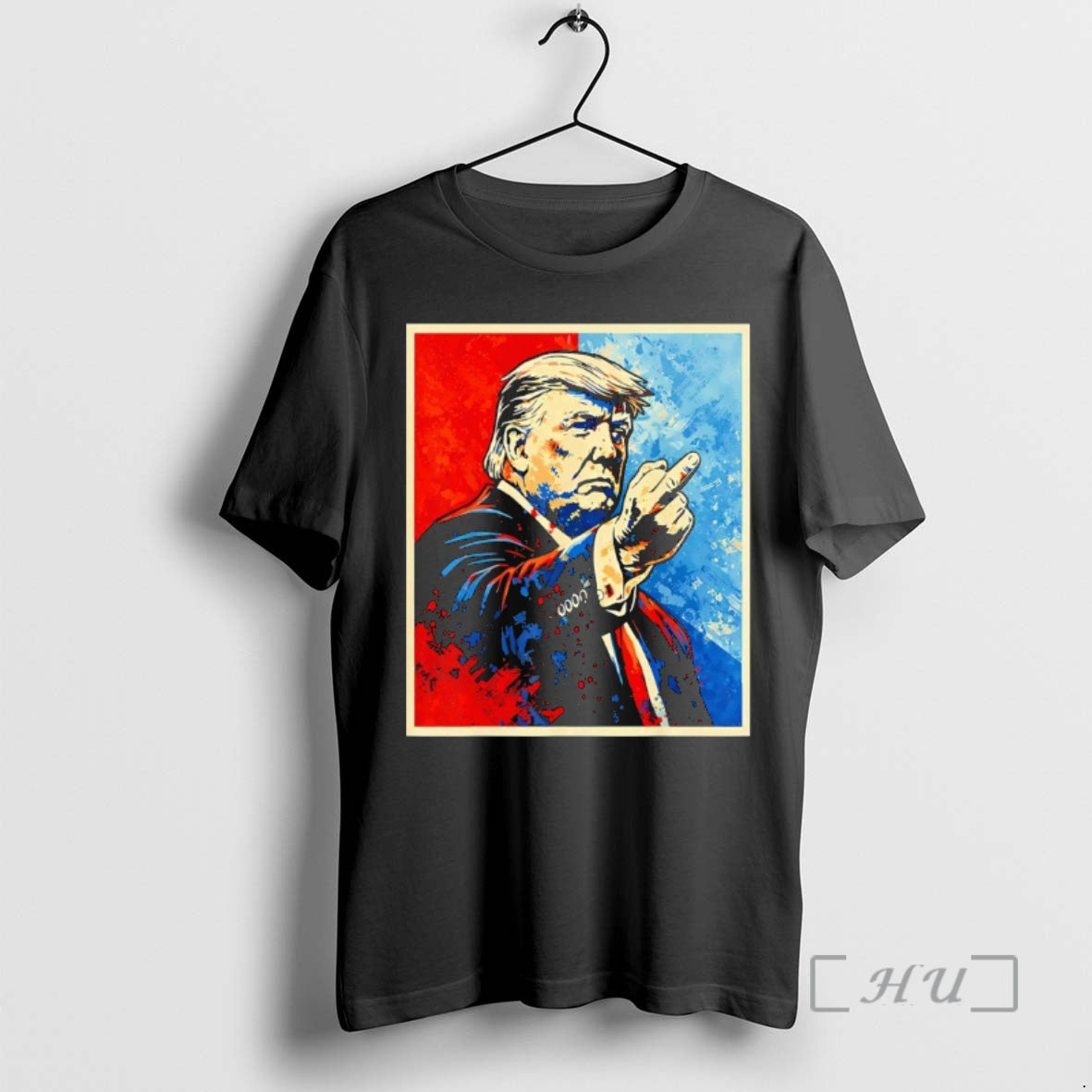 Trending Trump Middle Finger 2026 Meme Vintage T-Shirts, Hoodie, Sweatshirt | VibeTeeNation.com