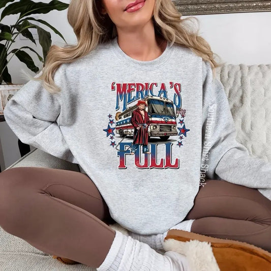 Trump Mericas Full Sweatshirt