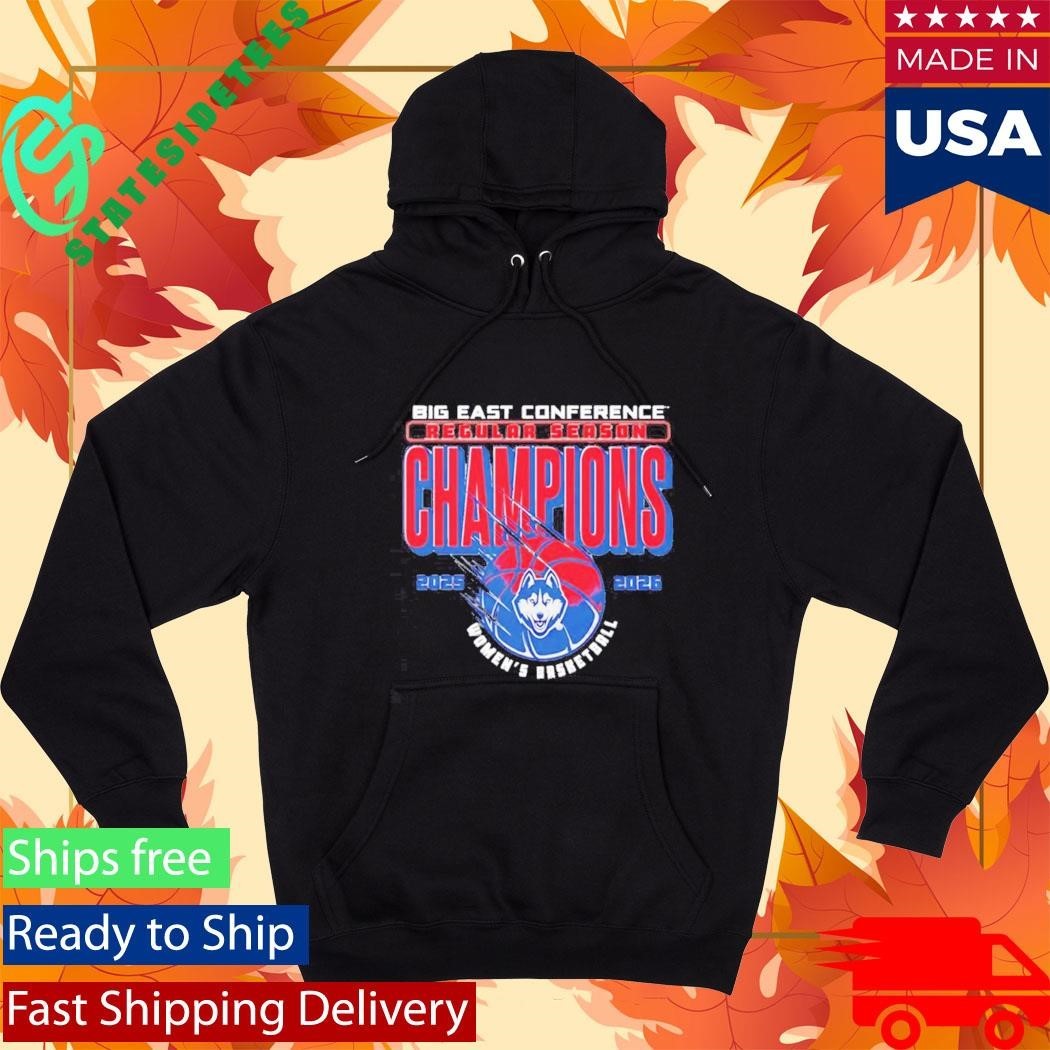 UConn Women’s Basketball Big East Regular Season Champions 2025-26 Shirt