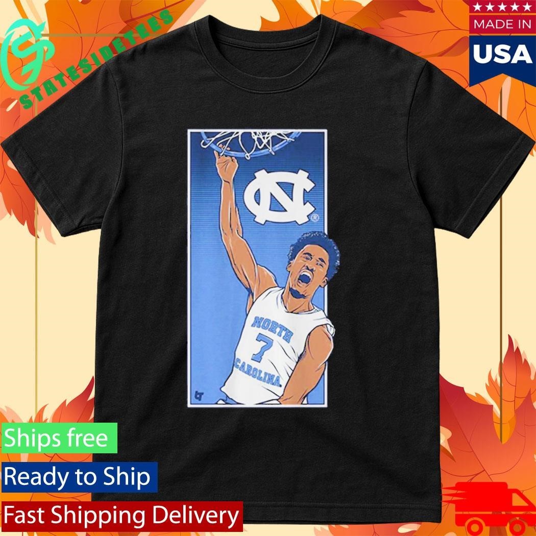 UNC Basketball Seth Trimble Signature Slam Shirt