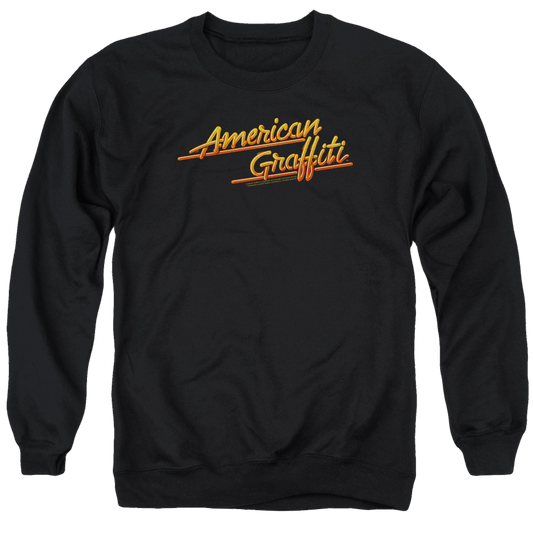 American Graffiti Neon Logo - Men's Crewneck Sweatshirt