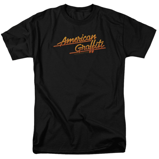 American Graffiti Neon Logo - Men's Regular Fit T-Shirt