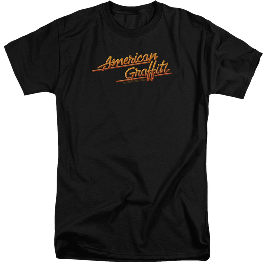 American Graffiti Neon Logo - Men's Tall Fit T-Shirt