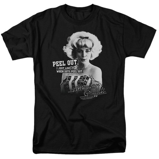 American Graffiti Peel Out - Men's Regular Fit T-Shirt