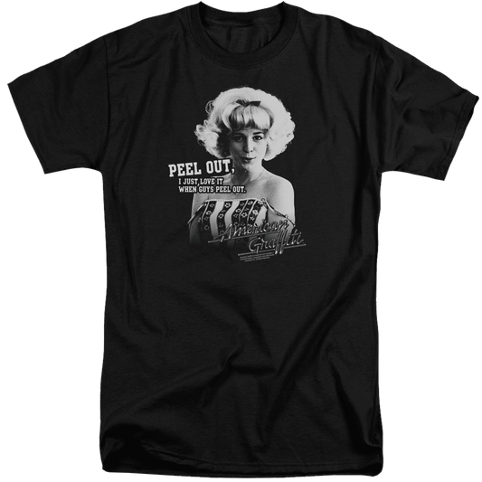 American Graffiti Peel Out - Men's Tall Fit T-Shirt